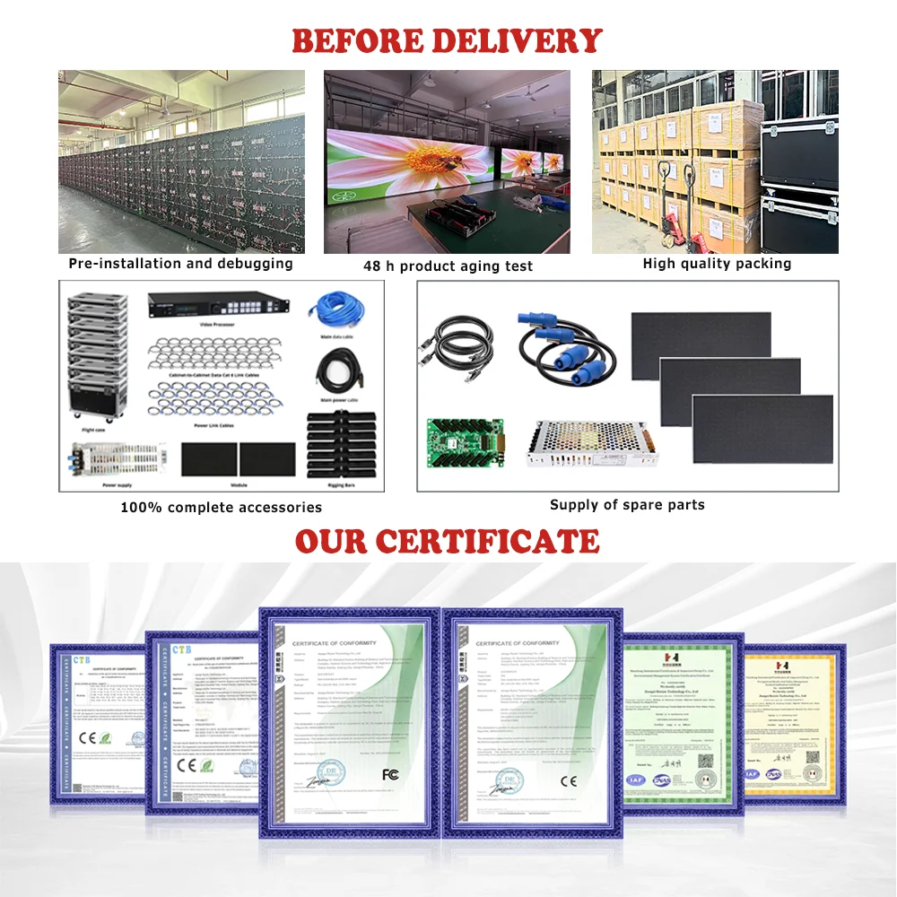 Factory Direct Sales Indoor Motorized Movie Screen Big Screen Indoor Led Tv Screen Display Indoor for School