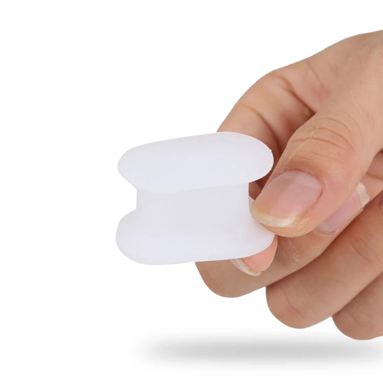 factory price foot orthotics overlapping toes high quality silicone gel toe separator bunion corrector big toe