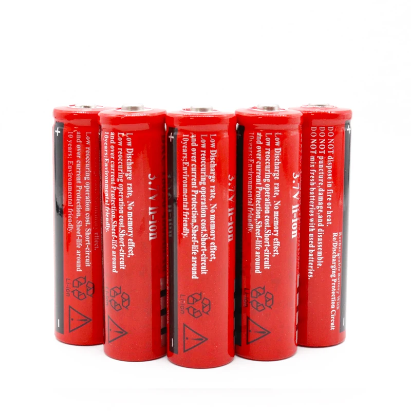 Factory production customized 18650 16340 14500 26650 battery7.4V 3.7V lithium battery combination 18650 brand battery