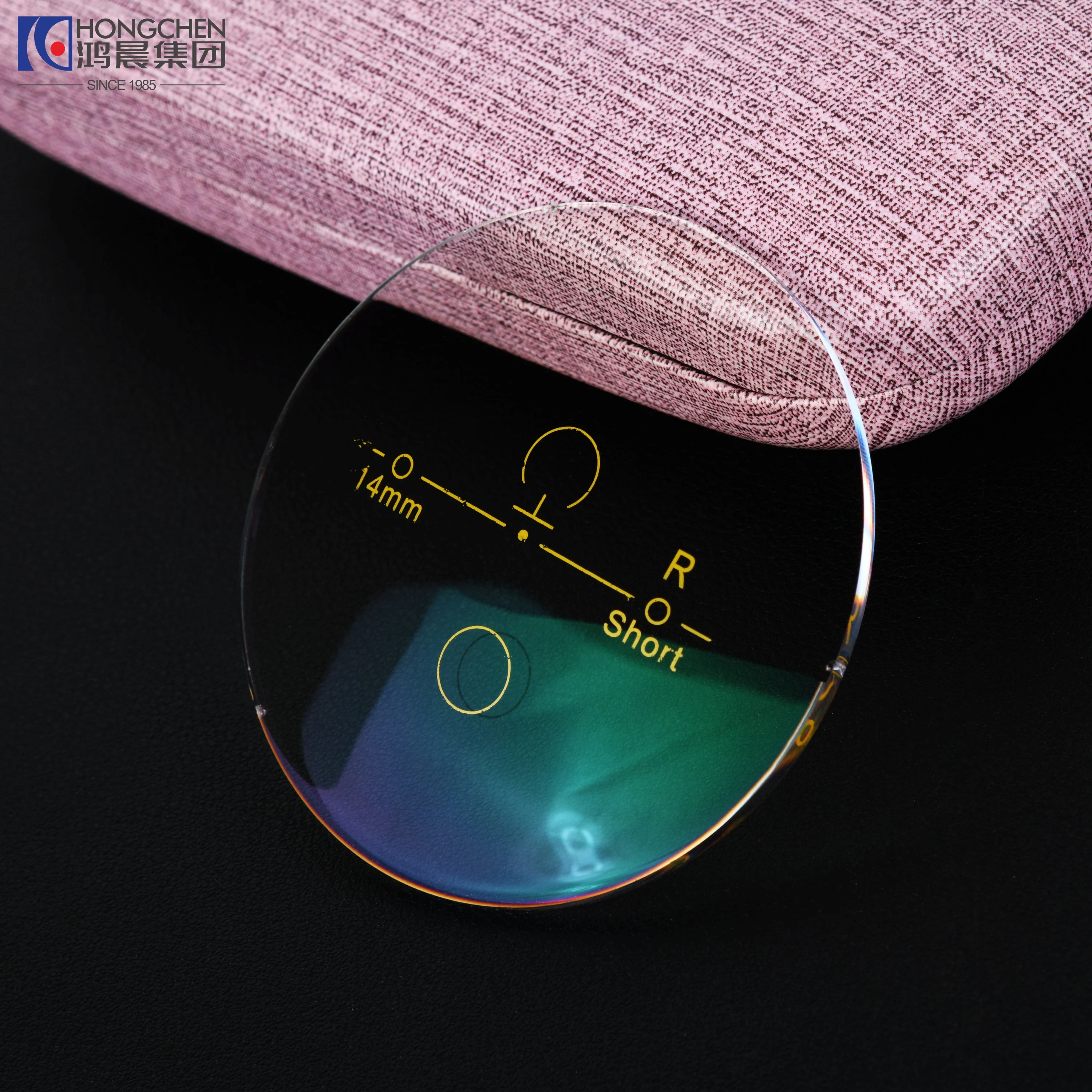 HONGCHEN  1.56 HMC EMI AR Coating Multifocal Vision Resin 1.56 Progressive Photochromic Rx Lenses Optical