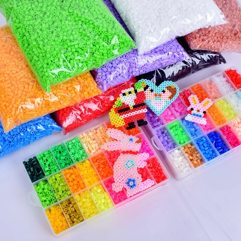 wholesale 5mm Perler Fuse Beads Craft fuse beads For Children