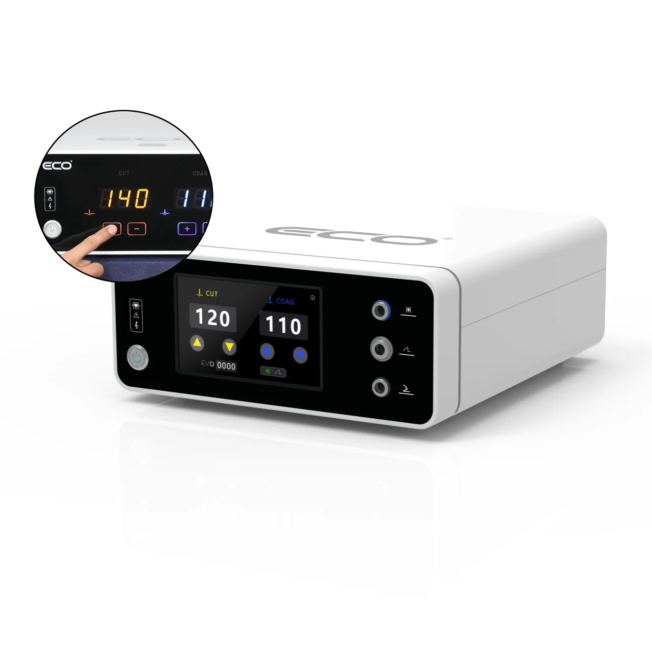 ENT Coblator Plasma Surgery System with Flow Control Valve Unit Radiofrequency Ablation Machine