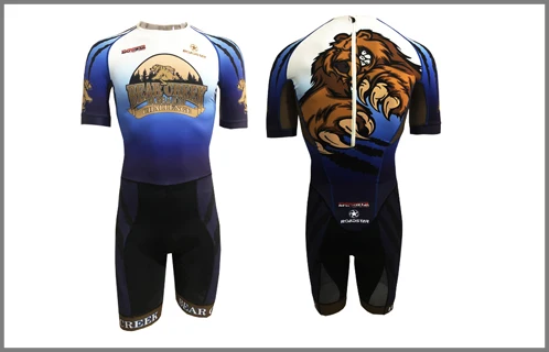 Comfortable Sublimation Custom Ski Ice Speed Skating Tights Racing Suits Skin