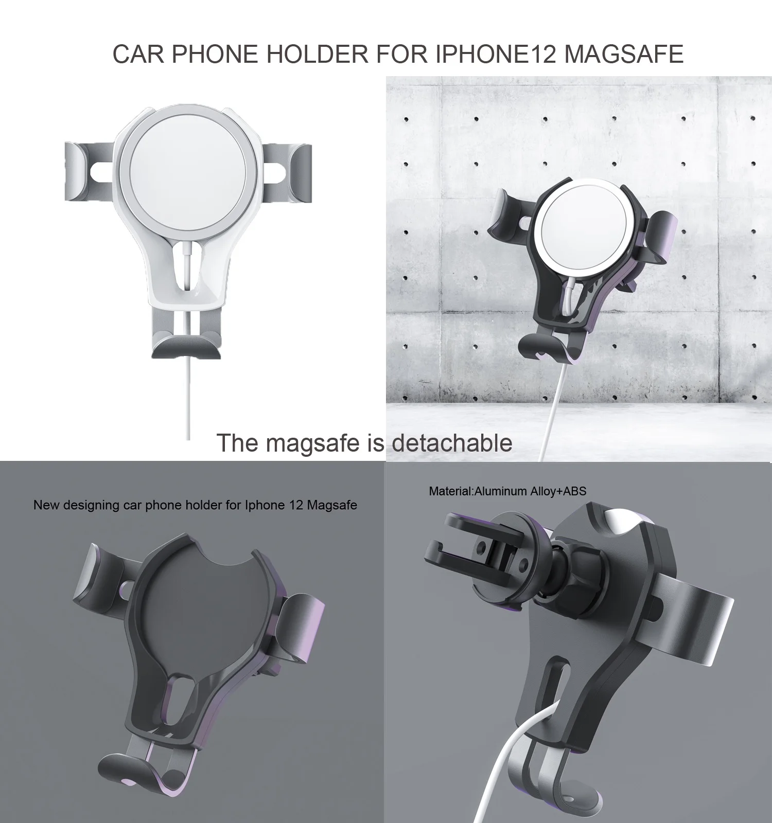 
Tofast Best Wireless Car Charger For Iproducts 12 Magnetic Charger Phone Holder 15W 