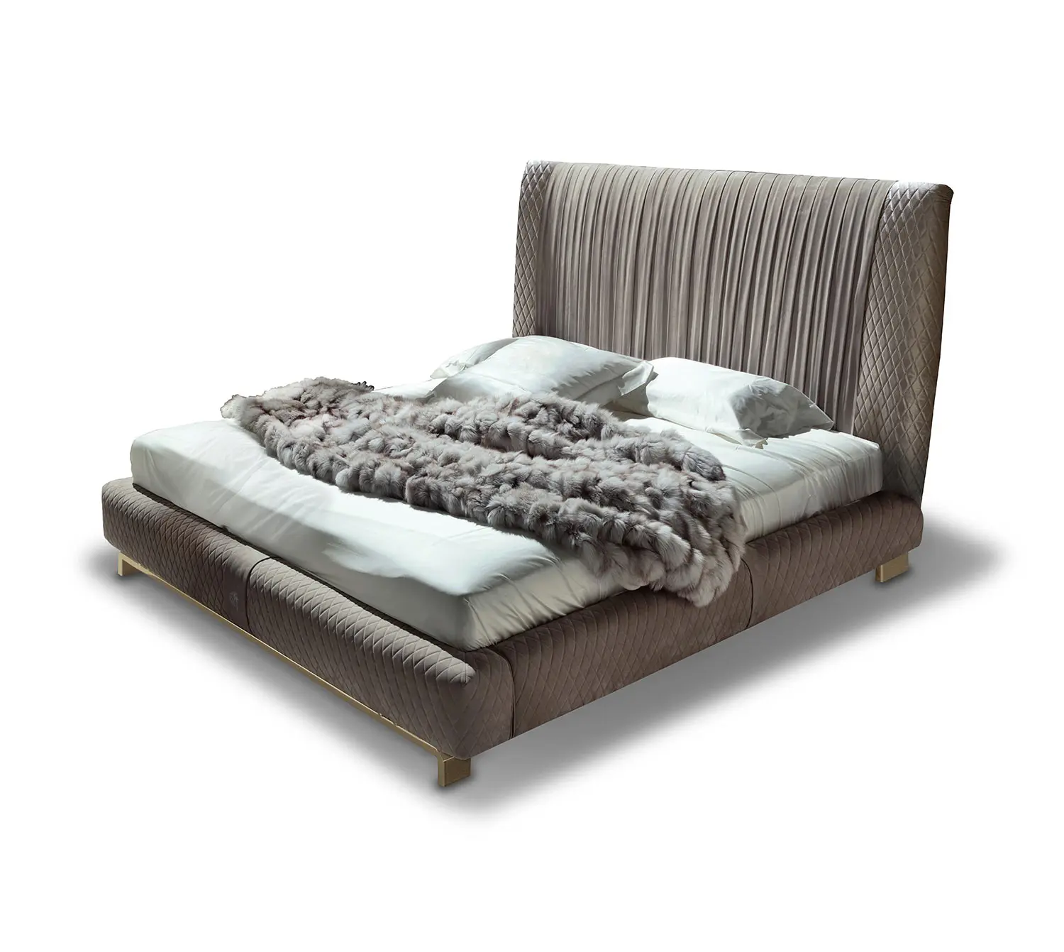 2021 Shunyiya High quality solid wood new style King queen  European King size bed Commercial bedroom sets INFINITY bed