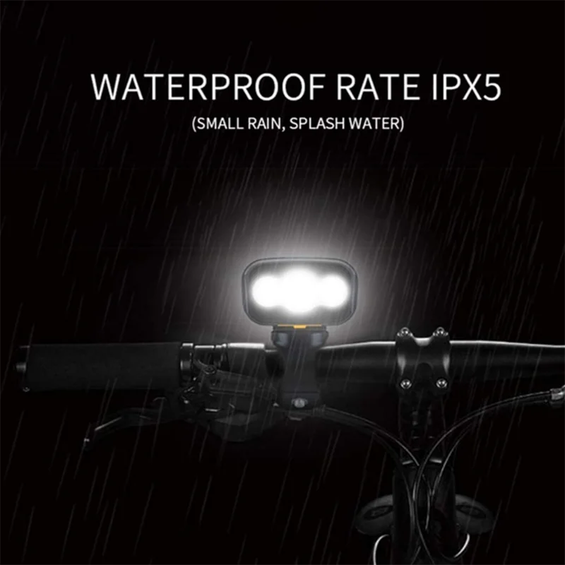 Road Cycling Safety Flashlight USB Rechargeable 800 Lumen Bicycle Lights Bright Led Bike Headlight with Power Bank