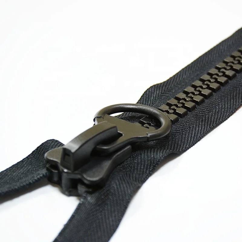 Zip Fasteners Sale # 15 Big Teeth Plastic Zipper Custom Bulk Decorative Zippers For sport suit