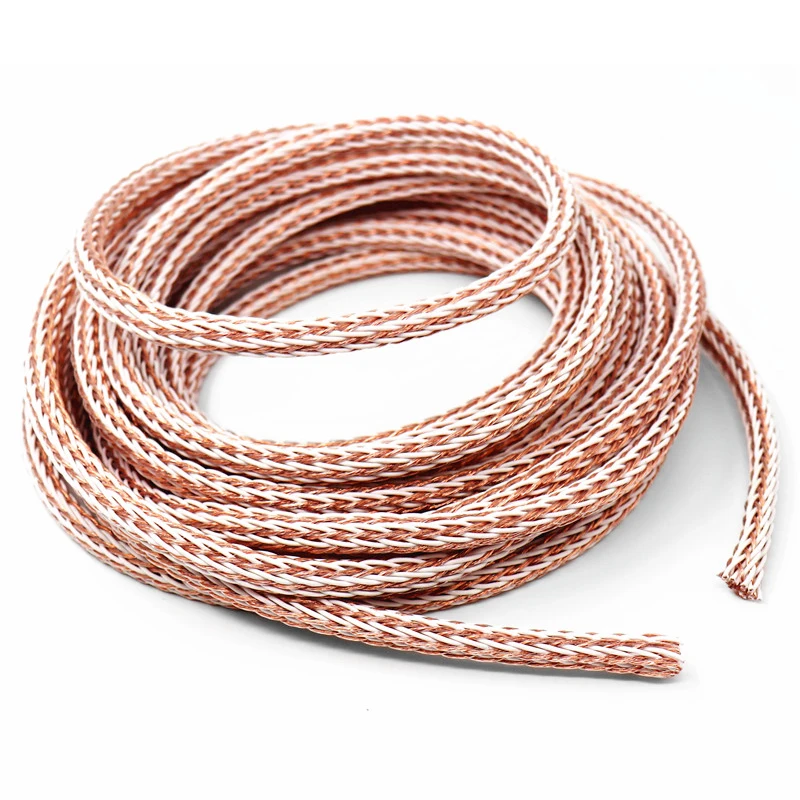 MVS 8TC single crystal copper speaker cable 16-strand crossover audio cable HIFI amplifier speaker surround connection cable