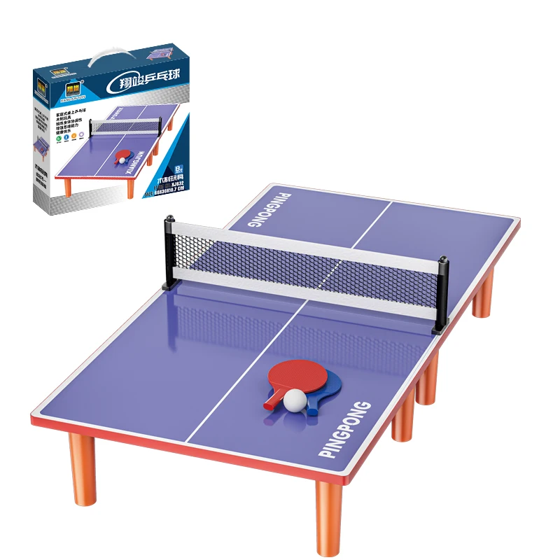 Small Indoor Sporting Table for Kids Indoors Portable Table Tennis Toy Simply Equipped Indoor Ball Playing Table