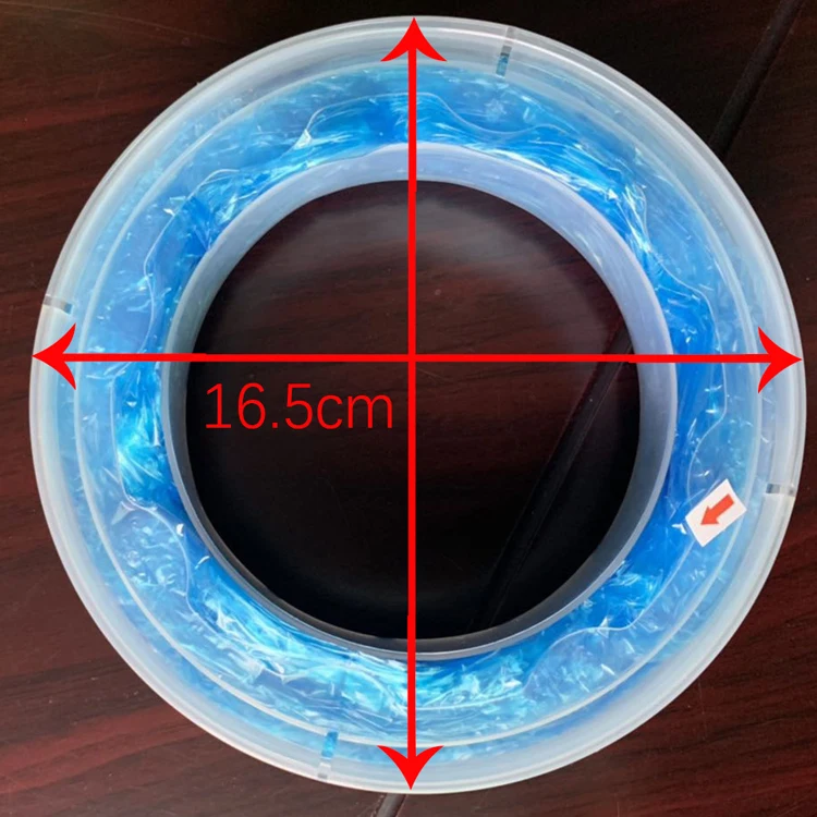 Biodegradable Thicken Garbage Plastic Trash Waste Replacement Pouch Baby Diaper Pail Genie Refill Bags