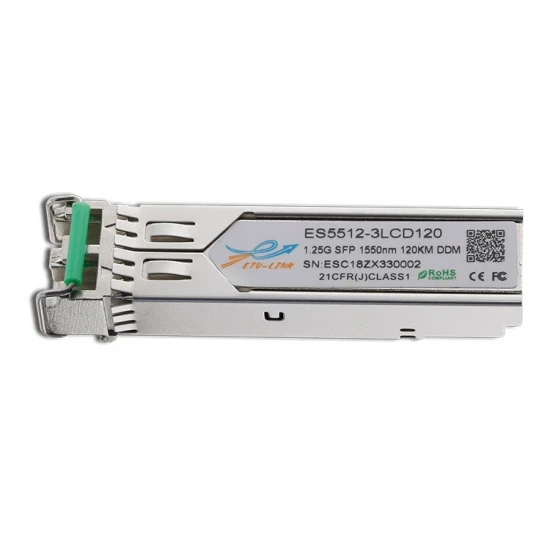 SFP 1310nm 1550nm LC SC Fiber Optical Transceiver 1.25G 500M 2KM 10KM 20km 40KM 80KM SFP Module