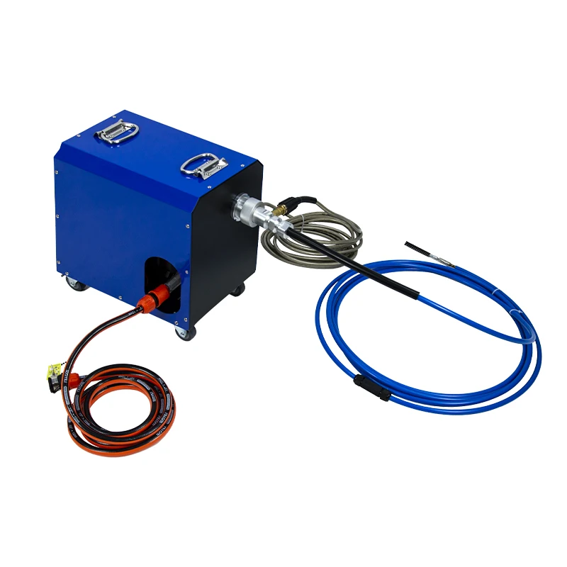 Kuaitong KT-106 High Pressure Water Jet Design For Industrial Tube Cleaner Machine Equipment Chiller Tube Clean Machine