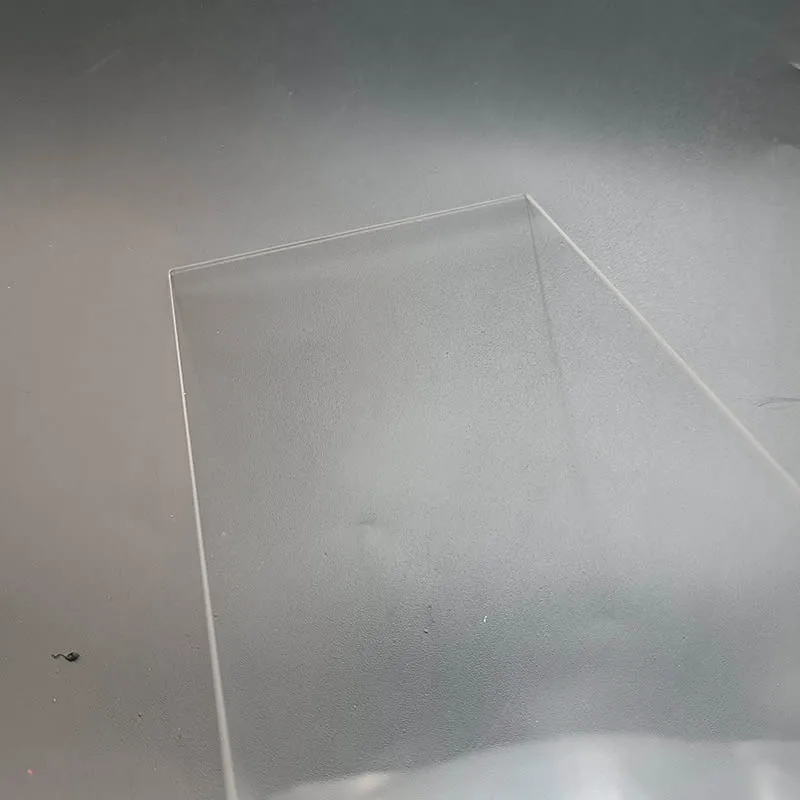 0.2 mm 0.8mm 1.3mm Super thin ultra white clear glass tempered glass sheet for picture frame