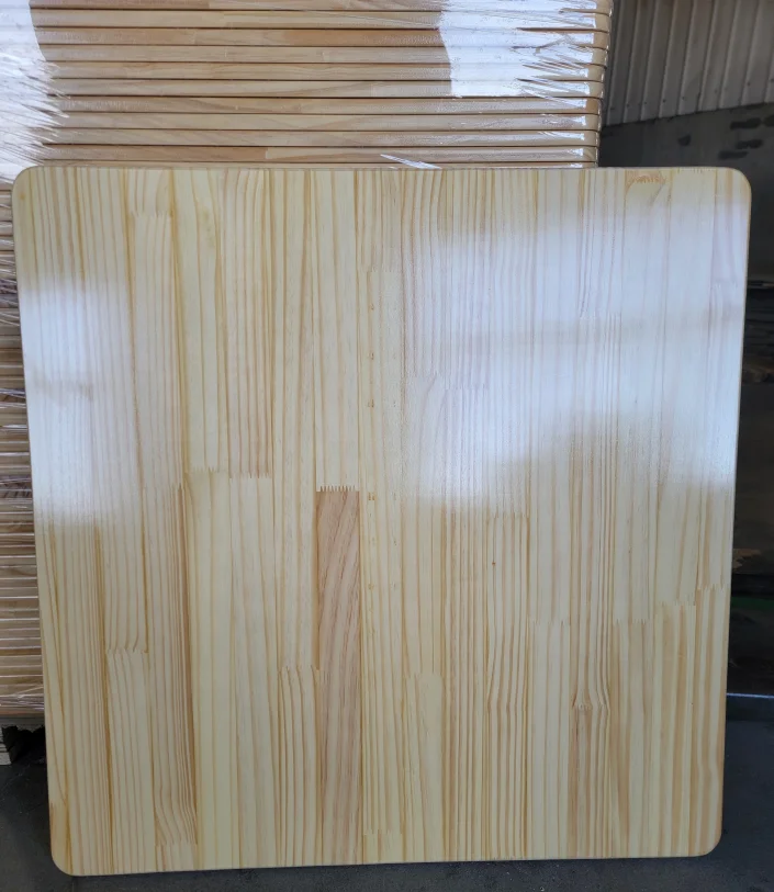 CNC CUTTING Customized holes /edges  solid wood flat board for bench/chair/out door wine holder picnic table top