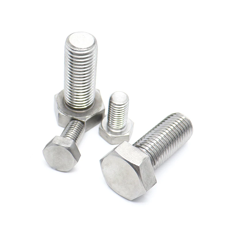 Беспрецедентный болт с шестигранной головкой 12X13 SUS410 STS410 DIN933 GB/T5783 ISO4017 DIN EN ISO 4017
