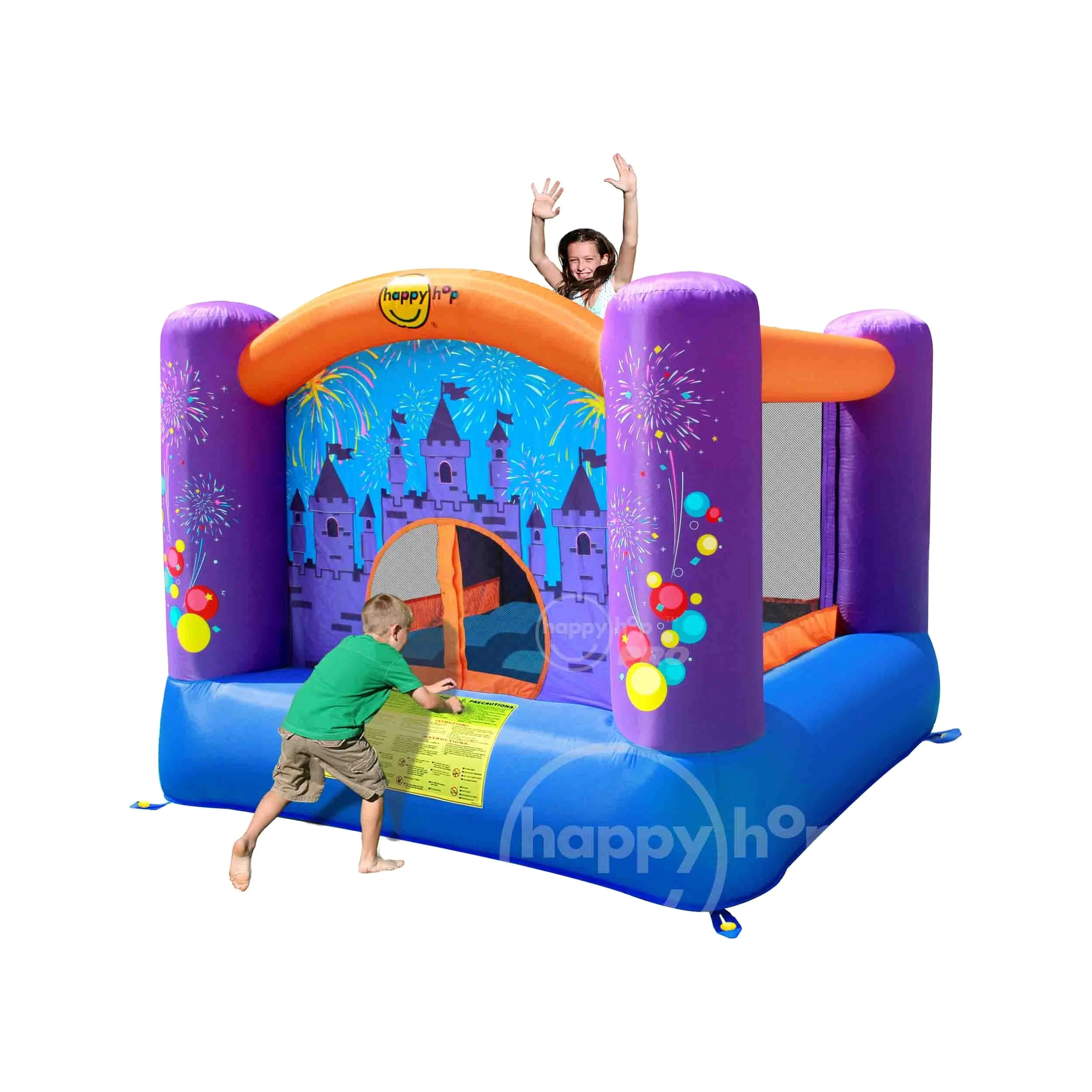 Happy hop Inflatables-9001F Children Cartoon Bounce Castle inflatable bouncer house jumping castle