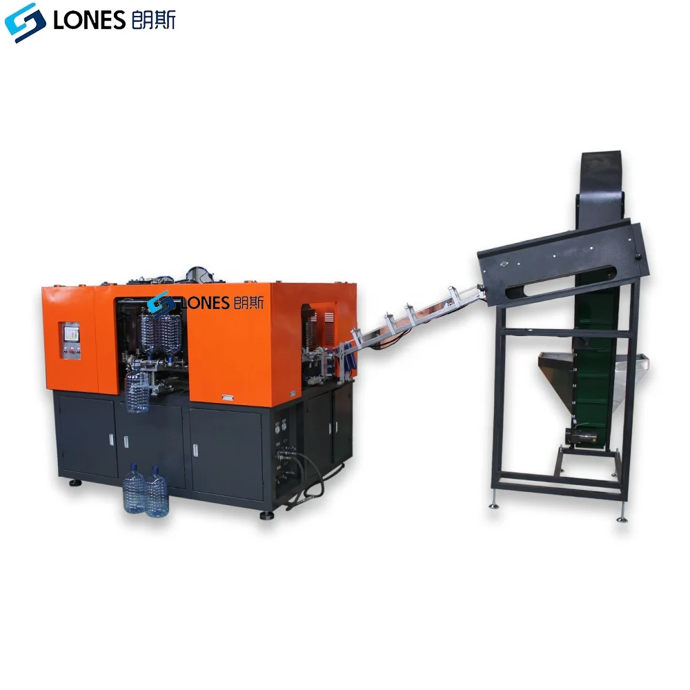 LS-A1-15L custom full automatic pet bottle making machine for 3 to 5 gallon PET  bottles machine with auto loader 450BPH factory