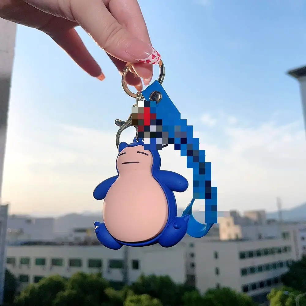 Hot Sale Custom Pokemoned Cartoon Character Kid Pikachu Keyring Key Chain Toy Rubber 3d Soft Anime Pvc Keychain Toys