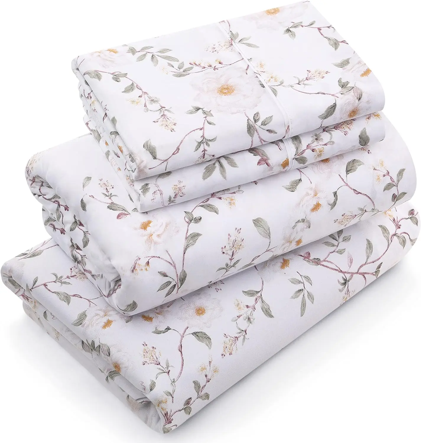 wholesale queen 100%  microfiber pillowcases 16inch deep bed sheets set printed fitted sheets for bed