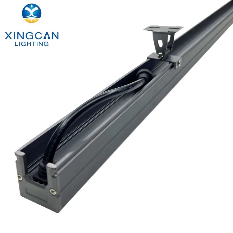 Linear Light Facade Architecture RGB New Style Outdoor  Led outdoor facade linear strip lighting 3in1 RGB led tube line light