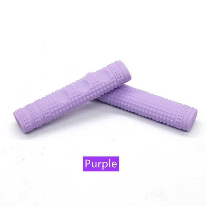 1 pair Low price antislip elastic Silicone scooter handle grip bike protection sleeve bicycle accessories bike brake cover