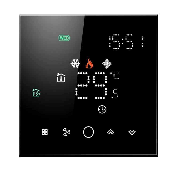 Beca BAC-003 Smart Life Zigbee термостат Tuya WiFi комнатный термостатический для систем HVAC умная домашняя система