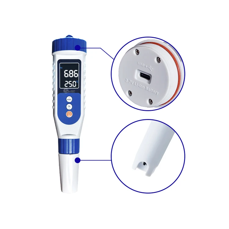 Sentec WQ-PH106 Ph проверки дома тесты Ручка тестер 7 в 1-восстановительного потенциала концентрата эмульсии Индикатор