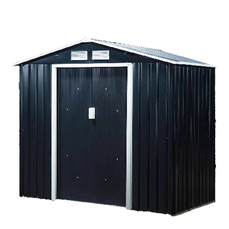 Modern Large Metal Garden Shed Room Waterproof and Rot Proof Outdoor Bike Storage House with Ventilation Window
