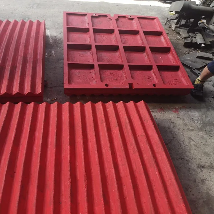 Manufacturer Pe 500 750 Cemented Carbide Swing Jaw Cheek Plate Spare Part Jaw Crusher Liner For Sale