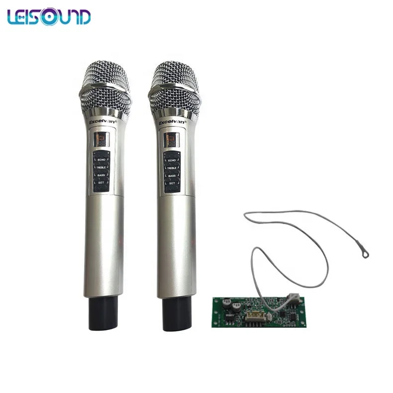 VHF UHF беспроводной микрофон с печатной платой используется для усилителя динамика