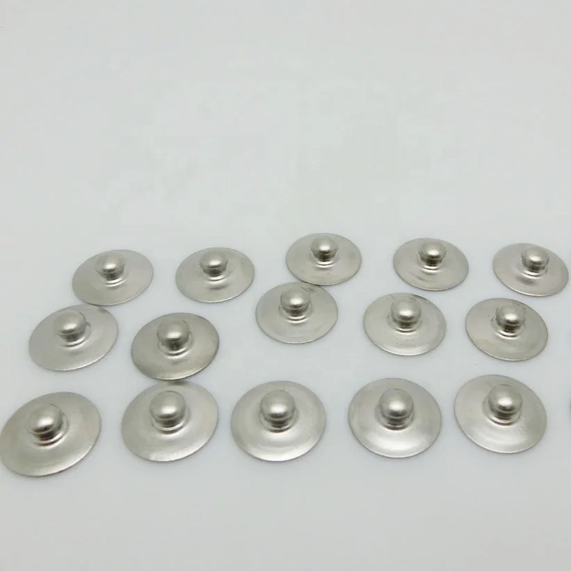 low price high quality H65 brass 3.9mm male ecg snap button compatible for 4.0mm female ecg snap
