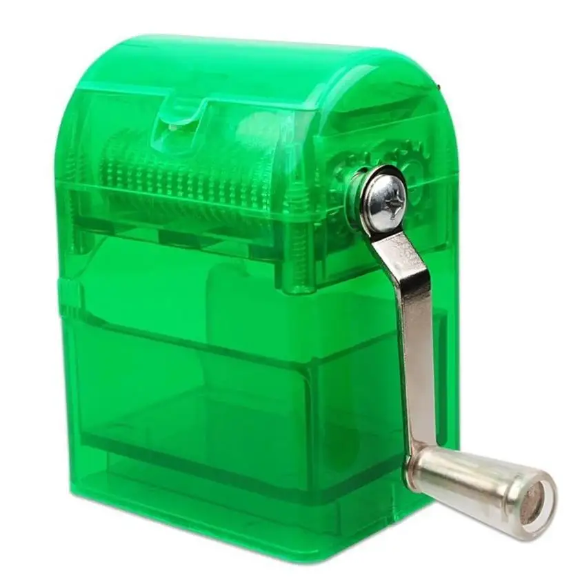 Stylish and Convenient Hand Crank Crusher Hand Shredder Smoking Accessories Tobacco Cutter Grinder