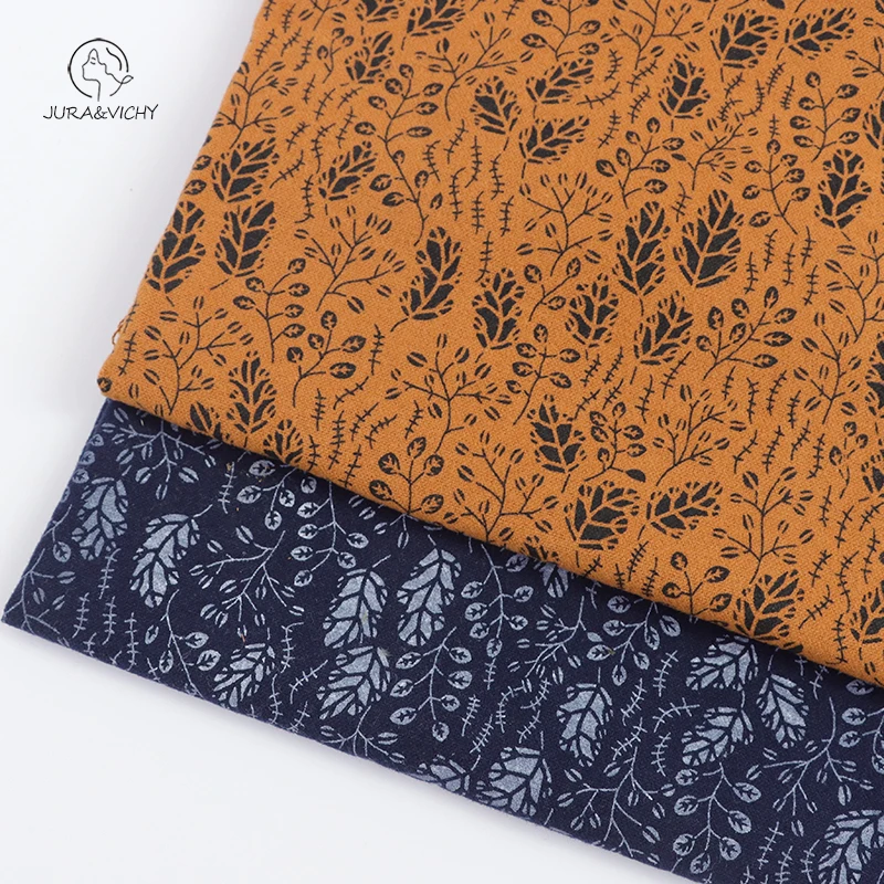 Ner desgin Wheater print Cotton flannel fabric for pajamas  shirts