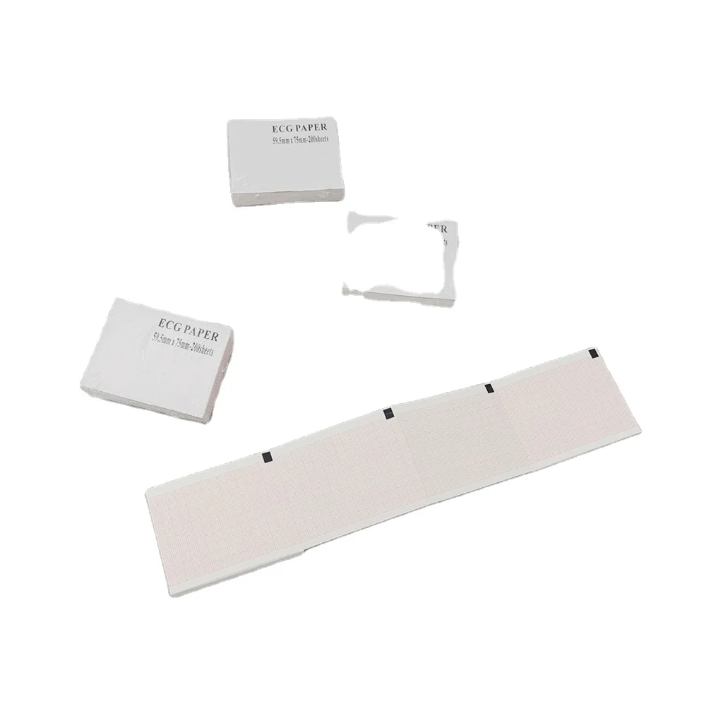 Disposable Medical ECG Thermal Paper rolls 90mmx90mm-400sheet with good price