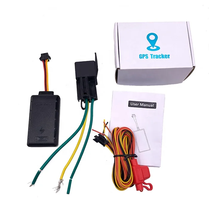  Автомобильный gps-трекер Kingwo компактный и толстый gsm с дистанционным управлением отключением подачи топлива проводной