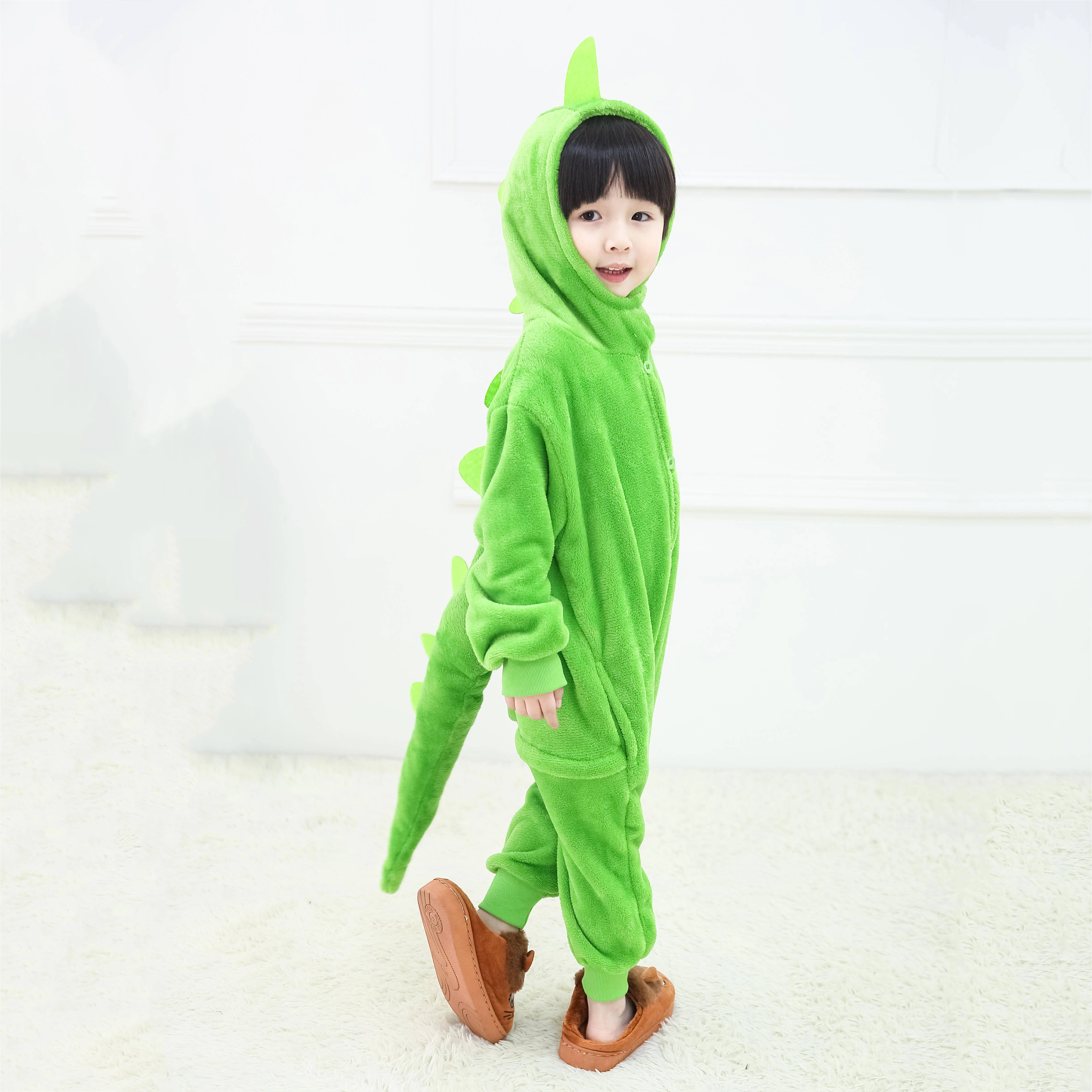 
Unicorn Dinosaur Onesie Kigurumi Pajamas Dragon Adult Kids Animal Sleepwear Cosplay Costume Onesie 