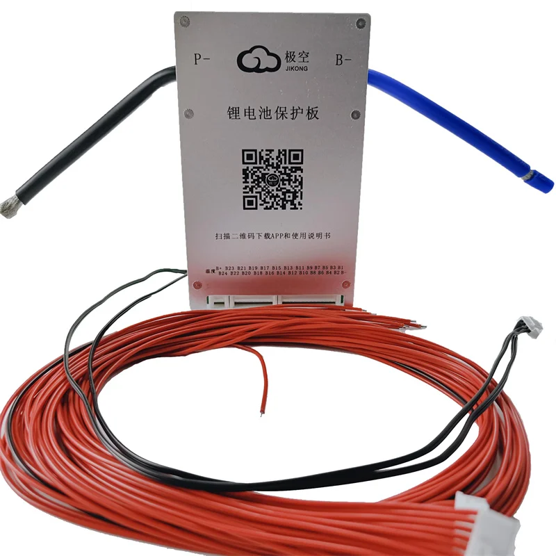 60A JK Smart BMS JK-BD6A20S6P 7~20s BMS with 0.6A equalizing current for NCM LFP LTO battery