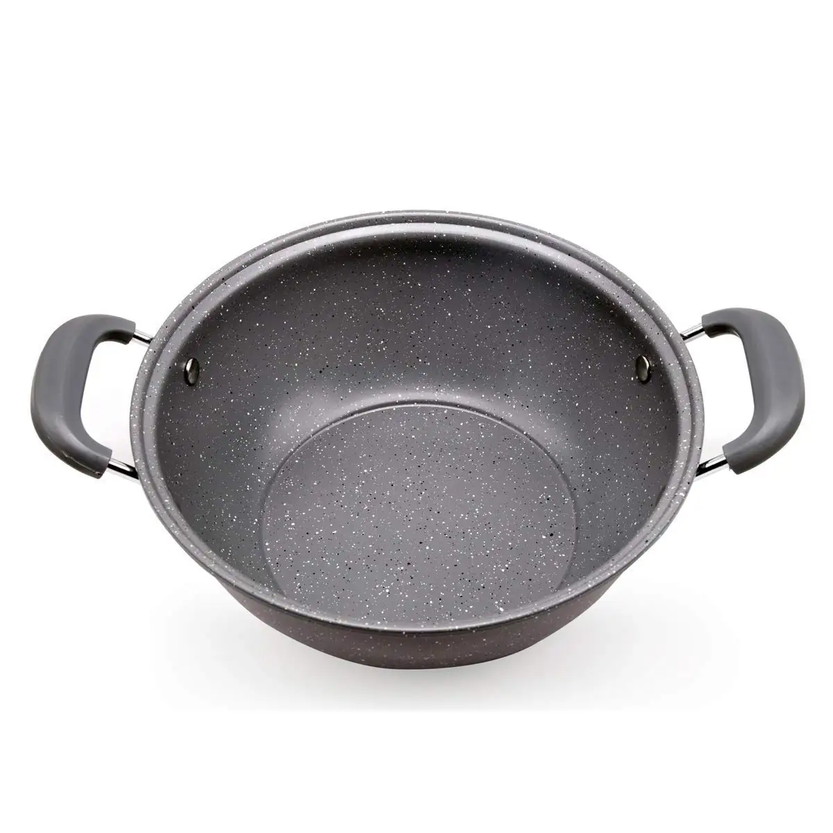 High Quality best seller carbon steel non stick cookware set deep fryer with basket