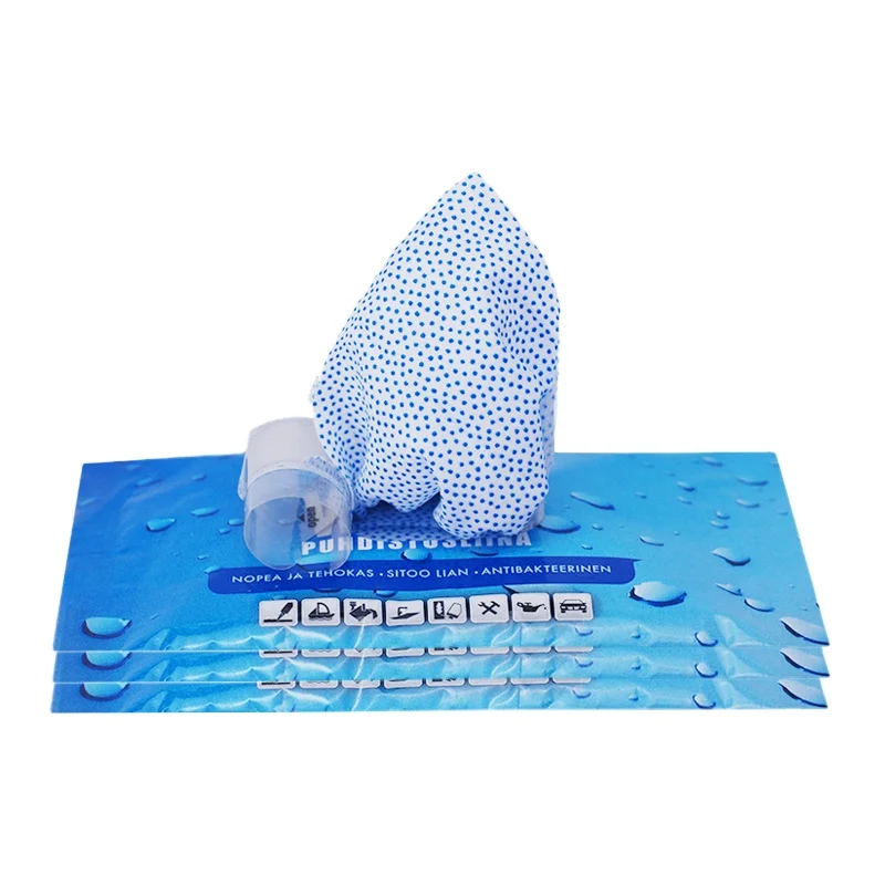 Oem Disposable Wet Wipes Industrial Heavy Duty Cleaning Wipes Clean Remove Oil Grease Dirt Wipes