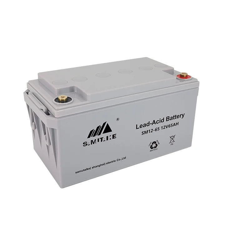 High Quality 65Ah Lead Acid Batteries Free Maintenance Sealed Type low price