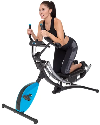 power rider machine exercise bike Fitness Power AB Bike/ab coaster cross trainer