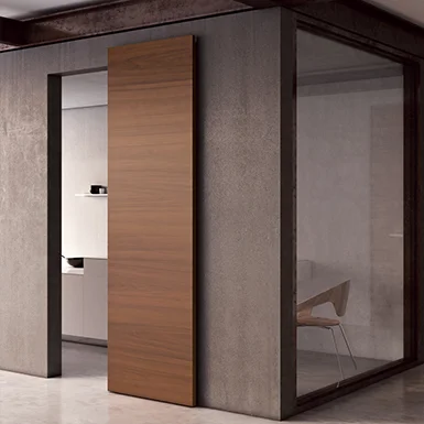Ghost Door Sliding Hidden Doors Hardware Sliding Door System Aluminum Track Hanging Wheel Hanging Roller