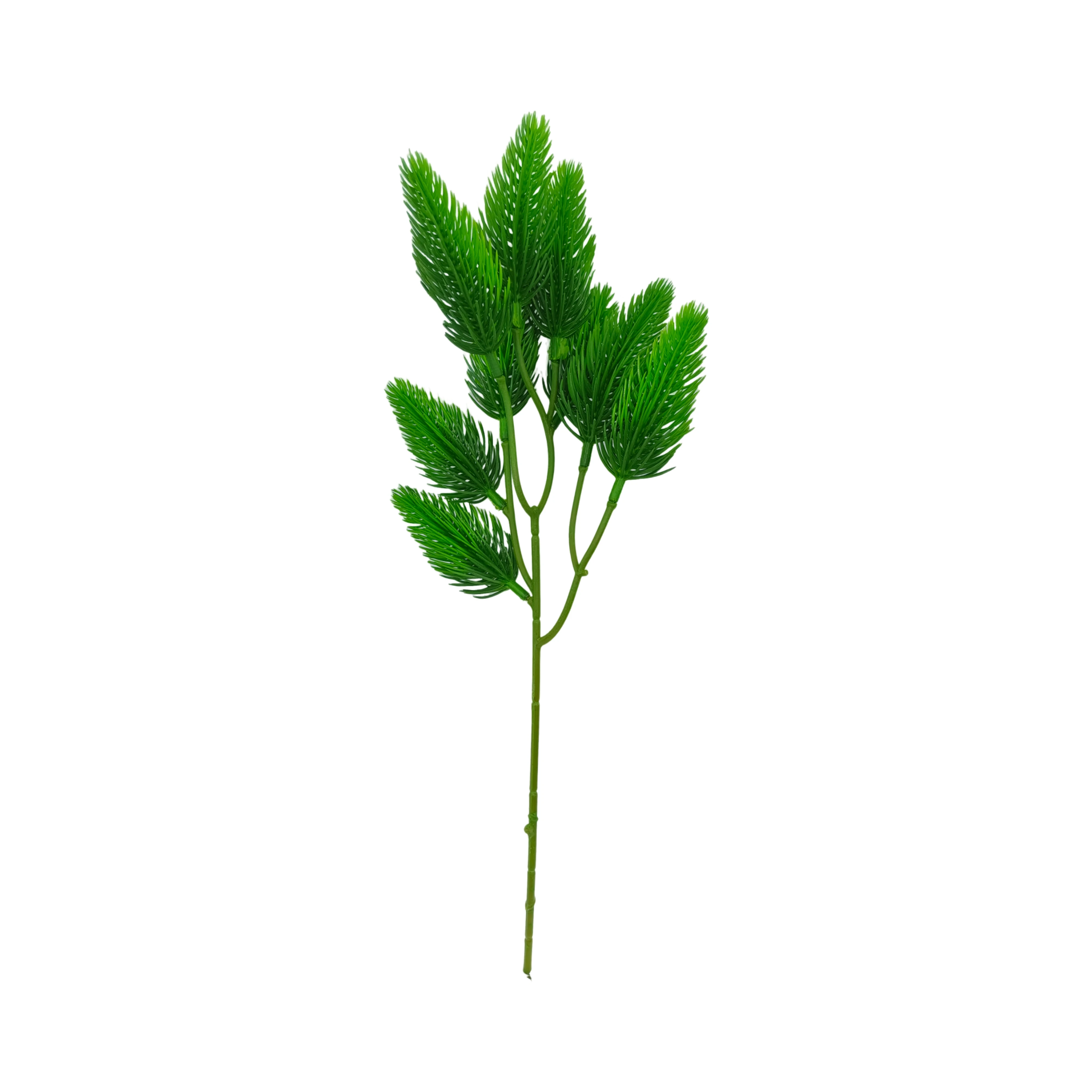 Cheap wholesale high quality UV Resistant Garden Plants Artificial greengry Plant plastic pine leaves branch