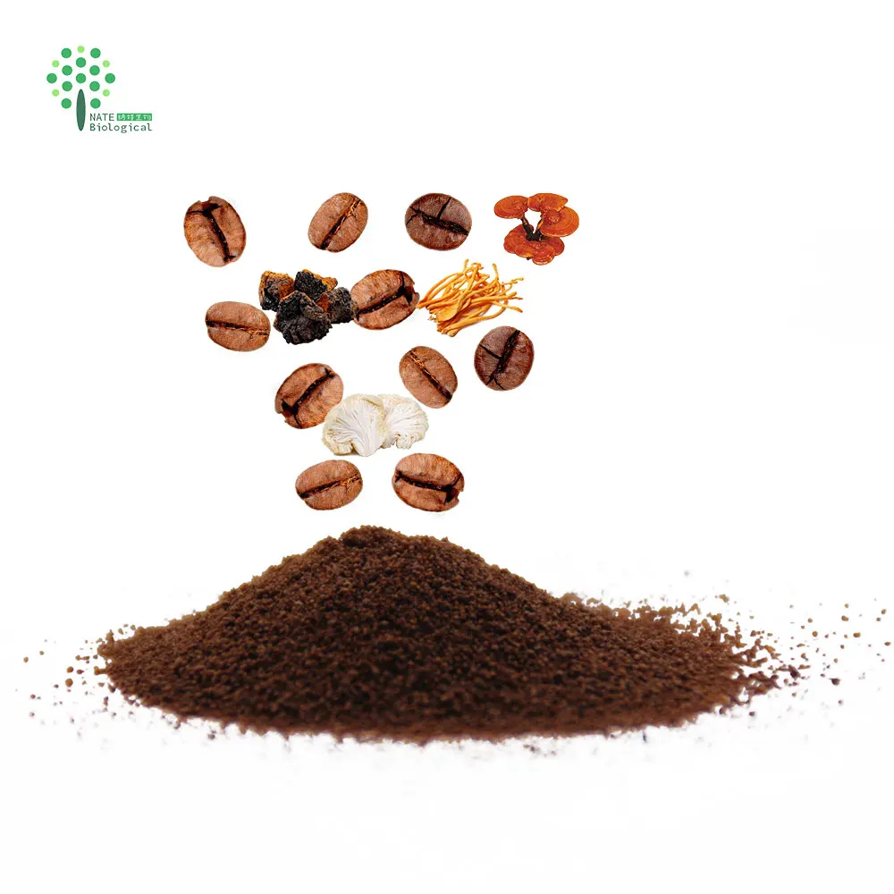 Customized Label Ganoderma Reishi Mushroom Coffee Powder 2.5g*20sachets/box