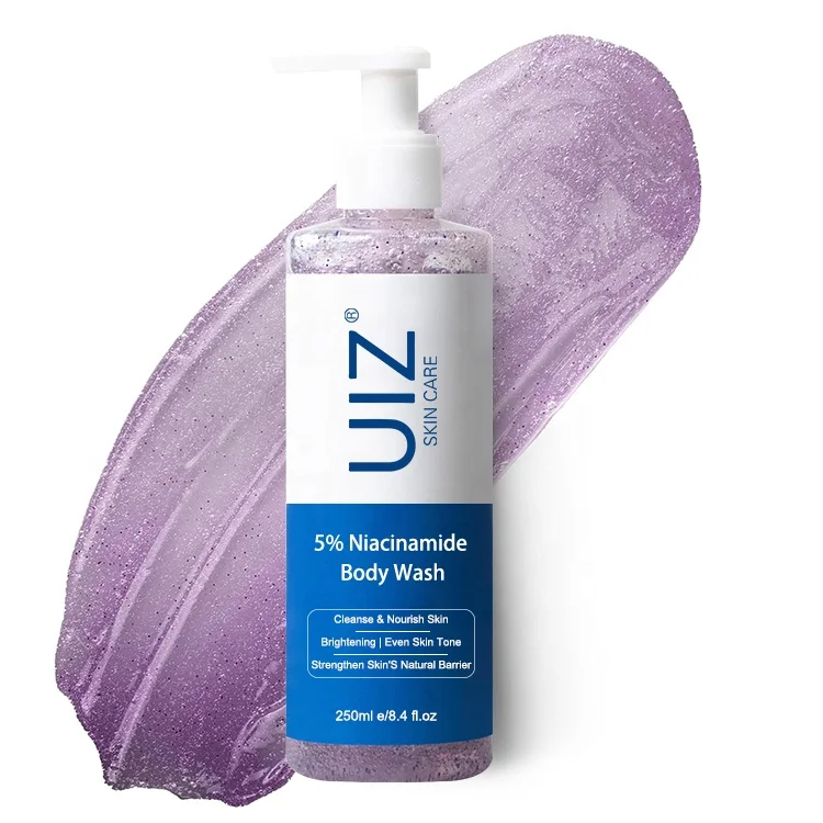 5% Niacinamide Shower Gel Skin Exfoliating Brightening Reduces Pigmentation Perfume Bath Body Wash