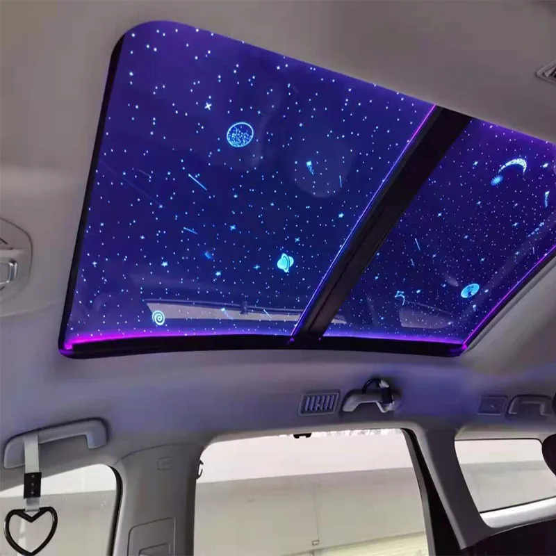 Car Sunroof Decorative Lights Interior Ambient Light Panoramic Starlight Film Top car accessories interior
