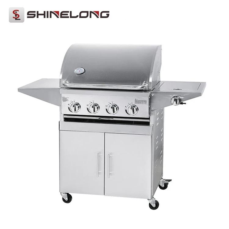 Commercial Infrared Portable Electric barbecue grill with lava rock