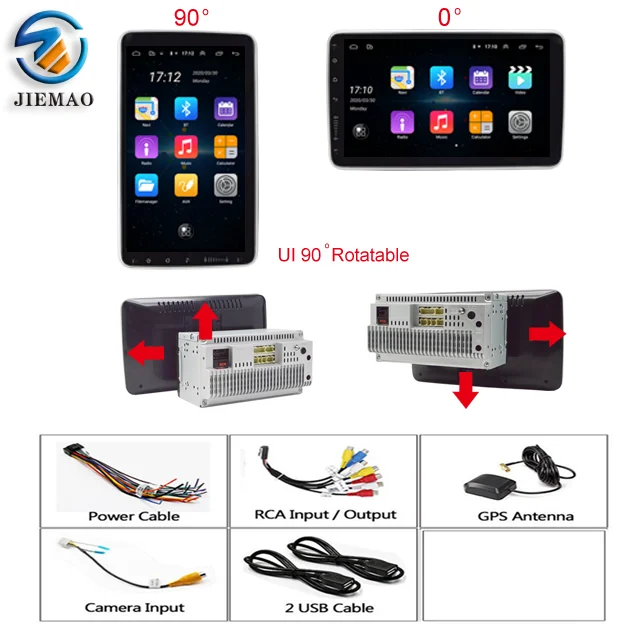 Universal 2din 10.1 inch android9.1 car stereo double multimedia audio radio mp5 dvd player touch screen cheap gps navigation