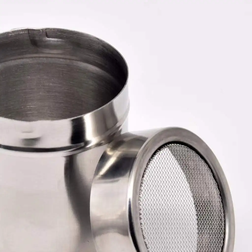 Chocolate Cocoa Icing Sugar Protein Powder Shaker Stainless Steel Mesh Shaker Coffee Powder Sifter