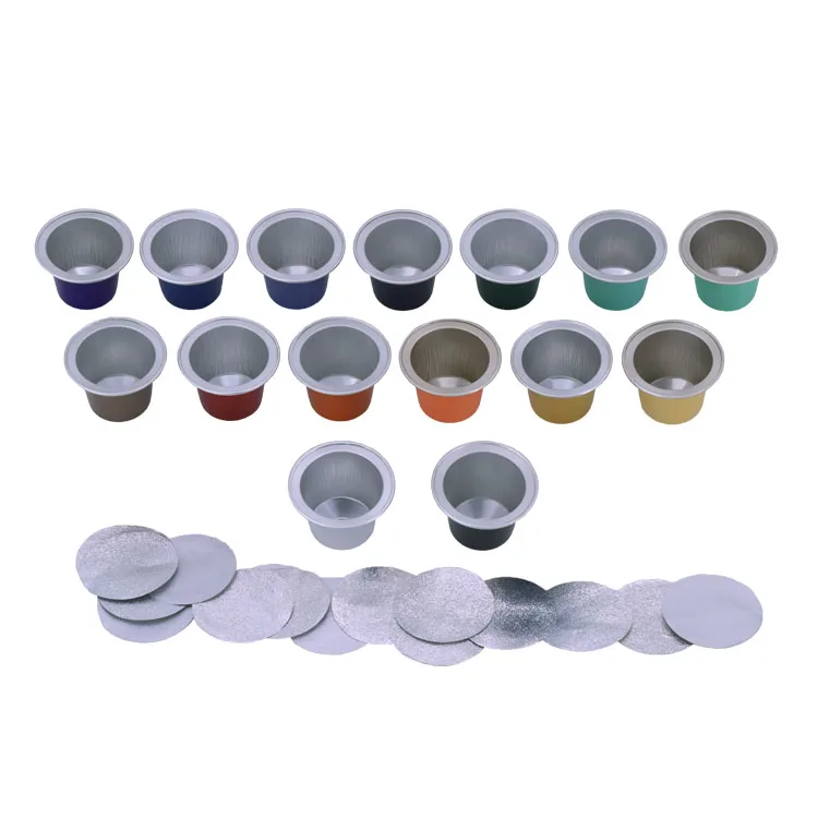 Новый дизайн фольгированная Крышка для капсул vente de nespresso vertuo держатель по